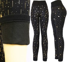 Leggings donna invernali neri