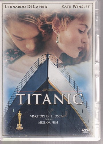 Titanic dvd james cameron - titanic,