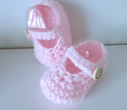 Scarpe all uncinetto bambino - all'uncinetto,