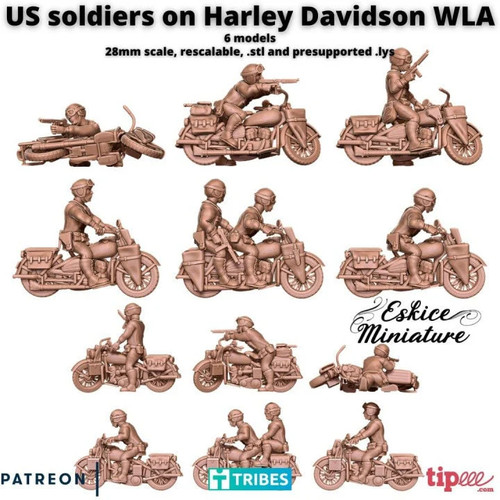 Wwii unit harley - wwii, on