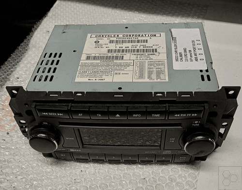 K05091509ah autoradio dodge - autoradio,