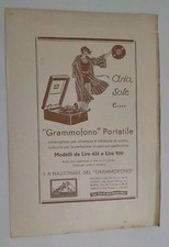 a- Pubblicità Grammofano La
