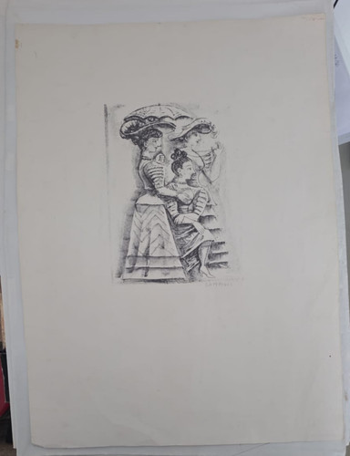 Stampa litografica tratta