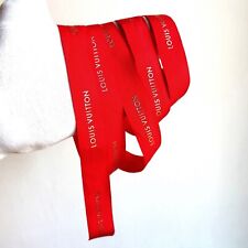 nastro nastrino ribbon fiocco LOUIS VUITTON regalo natale gold red LV box love