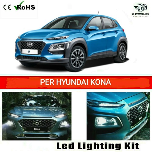 Kit fari led - fari, 6000k