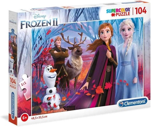 Frozen puzzle 104 - frozen, pezzi