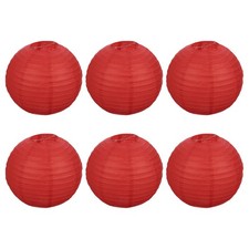 12" Carta Lanterne,6pz Rotondo