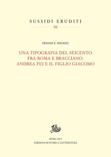 Una tipografia del - , seicento