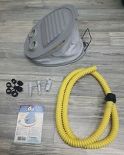 GONFIATORE A PEDALE L 6,5 BRAVO 2 SCOPREGA CODICE 6070002 CON 3 RACCORDI HOBBY