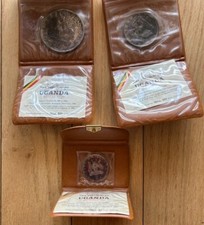 UGANDA SILVER PROOF SET 20