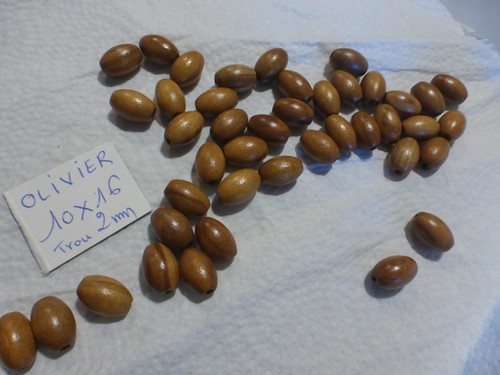 Lot perles en bois - perles,