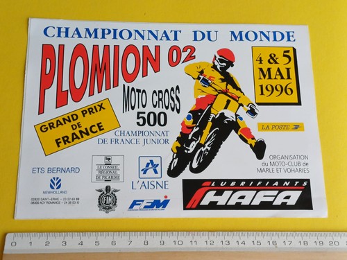 Sticker 1996 championnat - championnat, monde