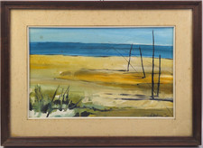 Quadro dipinto marina - dipinto,
