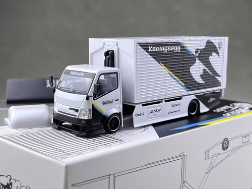 Box truck 64 bianco - box,