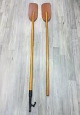 COPPIA DI PAGAIE IN LEGNO 153 CM COD. BS 1170 MADE IN ITALY NAUTICA ACCESSORI 