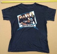 T-shirt METALLICA ORIGINALE SUPER VINTAGE 1987 Metal/Thrash Iron Maiden TOP RARA!