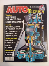Rivista AUTO TECNICA AUTOTECNICA Vintage GIUGNO 1999 Volvo S80 BMW Coupè Toyota