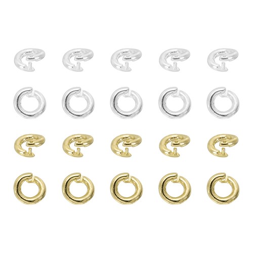 Pcs closure rings 5mm - 20,