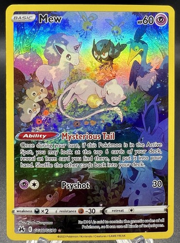 Mew gg10 gg70 pokemon - mew,