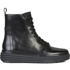 Geox booties phaolae black - geox,