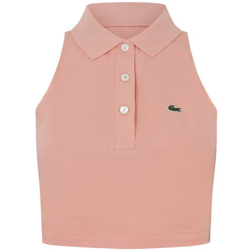 Lacoste polo rosa - polo, smanicata