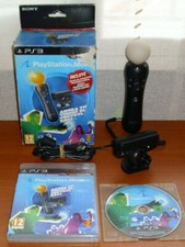 Move Starter Pack, cámara PS Eye + move Controller + demos, PlayStation 3 PS3 
