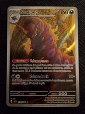 POKEMON RAW SCOLIPEDE BLK IT LUCE NERA 134/086 PACK FRESH N. MINT/MINT