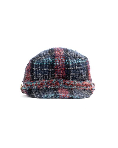 Chanel basco tweed blu - chanel,