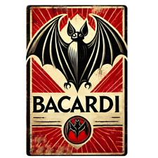 Insegna Targa Vintage Bacardi