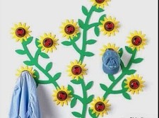 FOPPAPEDRETTI Originale Moduli appendi abiti Girasole. Singolo o Lotto.