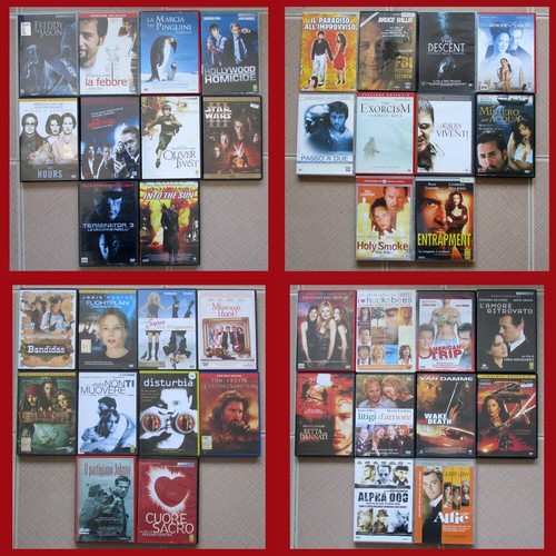 Lotto stock dwd film vari - 40,