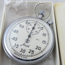 CRONOMETRO MECCANICO SOVIETICO FUNZIONANTE PERFETTAMENTE 