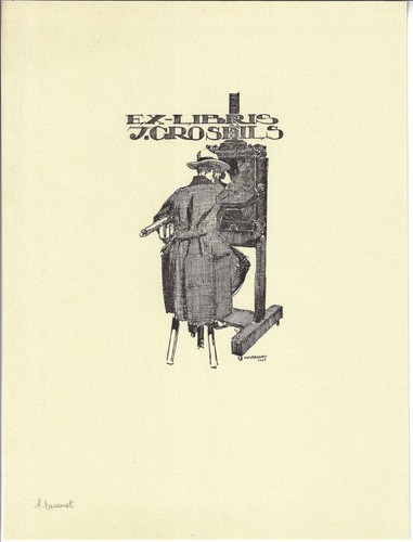 Armand massonet exlibris - armand,