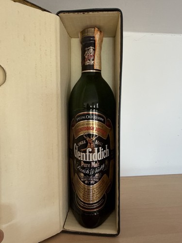 Glenfiddich pure malt scotch - glenfiddich,