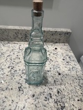 Bottiglia decorativa in vetro