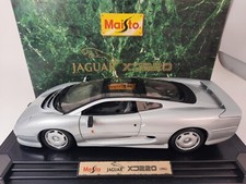 Maisto Jaguar XJ220 silver 1991 1/12 50000