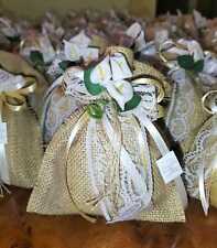 sacchetti per confetti in juta personalizzabili 