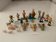 PRESEPE STATUINE LOTTO MISTO IN PLASTICA NARDI VARIE SCALE