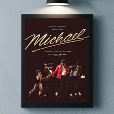 Poster HOT Michael Jackson The Michael Movie Scopri la realizzazione di un re