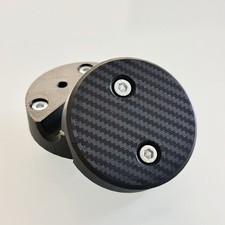 Supporto traversino Moto TomTom Rider 12mm Effetto Carbonio 