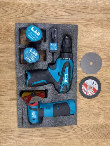 Kit trapano avvitatore - 2-in-1,