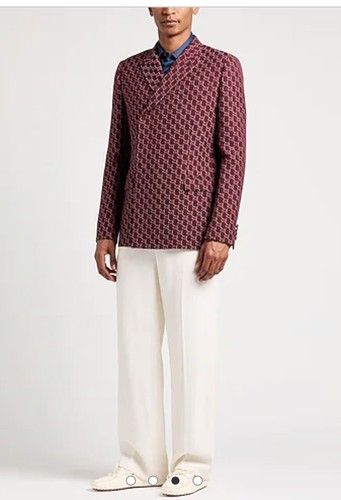 48it gucci wool jacket with - gucci,