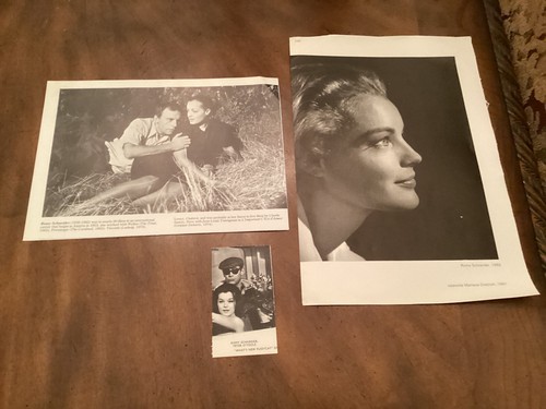 Romy schneider lot - lot, rare