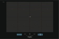 Whirlpool Piano cottura induzione 8 Fuochi incasso elettrico 77 cm SMP778CNE/IXL