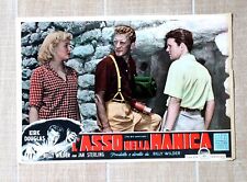 L'ASSO NELLA MANICA fotobusta poster Kirk Douglas Billy Wilder Jan Sterling T65