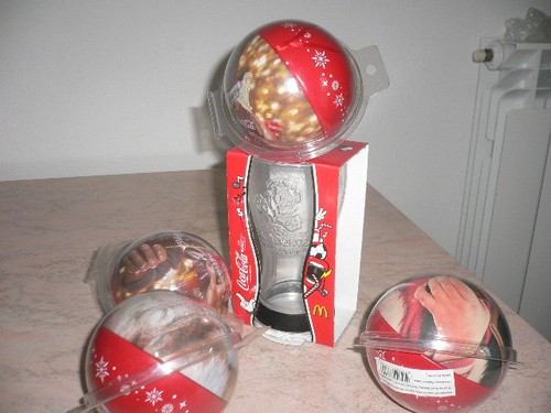 Palle natale coca cola - di,
