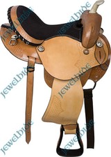 Set di attacchi per cavalli da corsa sella a canna western premium 10"-18" F/s