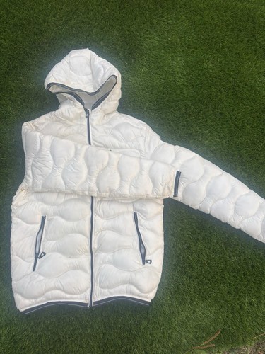 Giacca piumino donna bianca