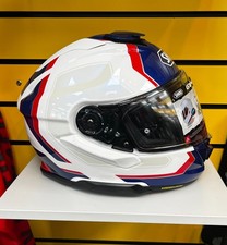 CASCO DA STRADA SHOEI GT AIR 3 REALM CON PARASOLE INTERNO TC-10 BIANCO + BLU
