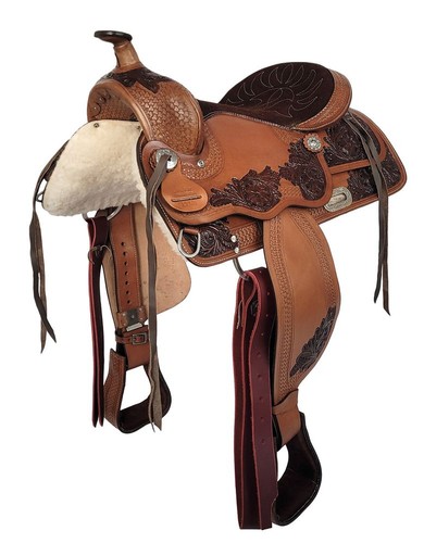 Sella western dallas pelle - western,